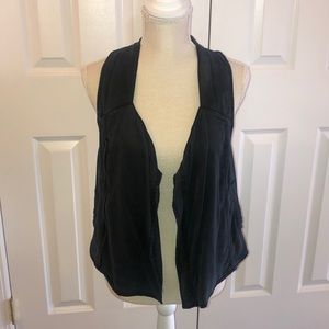 Free People navy blue vest